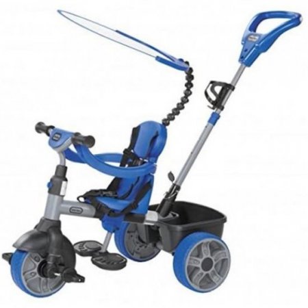 Little Tikes 4-in-1 Ride On, Blue, Basic Edition