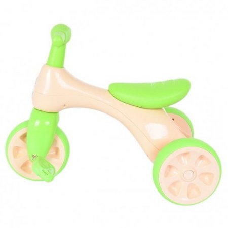 Cartoon Baby Balance Bike, Tricycle with Storage Box, Indoor Outdoor ,2-4 Age