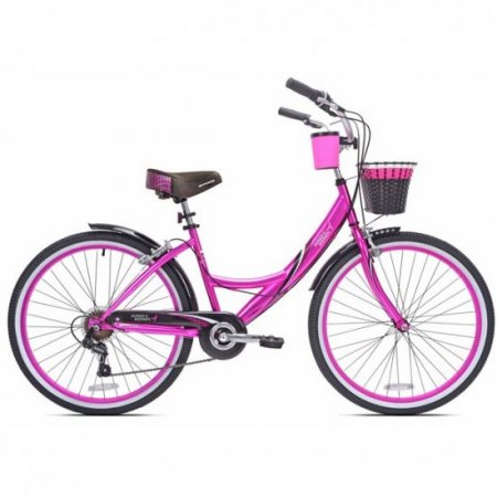 Susan G Komen 26" Cruiser Women's Bike, Hot Pink