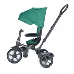 Joovy Tricycoo LX Kid's Tricycle, Push Handle, Adjustable Seat, 8 Stages, Pine