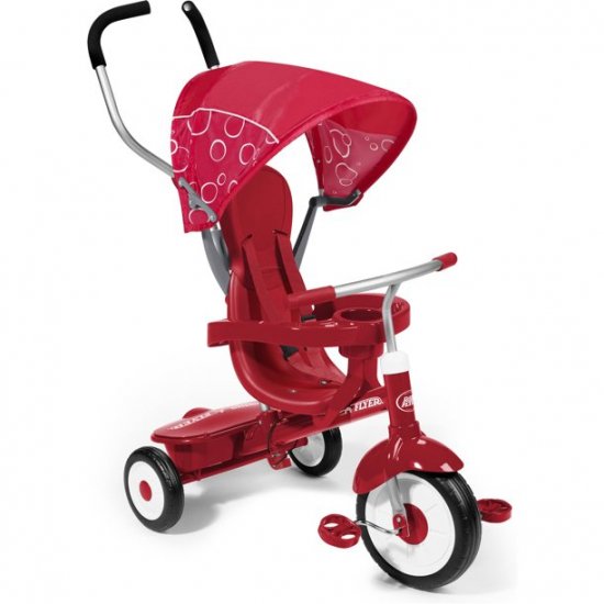 Radio Flyer 4-in-1 Stroll \'n Trike, Red