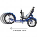 Mobo Triton Pedal Go Kart Trike. Kids 3-Wheel Bike. Youth Cruiser Tricycle