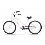 Apollo Beach Commander 26 inch, Internal 3 Speed Cruiser Bike, White