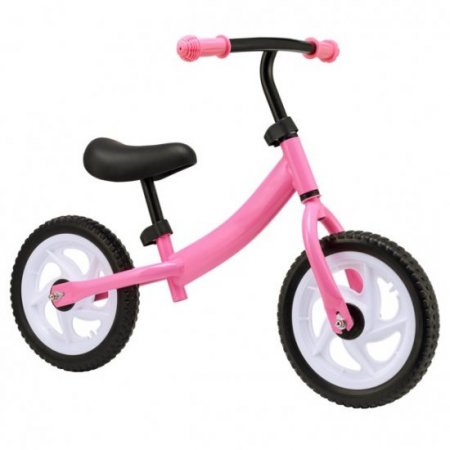 Preenex Pink Kids Balance Bike & Toddler Scooter Bicycle with EVA Foam Tires, Lightweight Frame Toddler Bike for Boys and Girls 2 3 4 5 Years Old, No Pedal Ride On Toy for Children