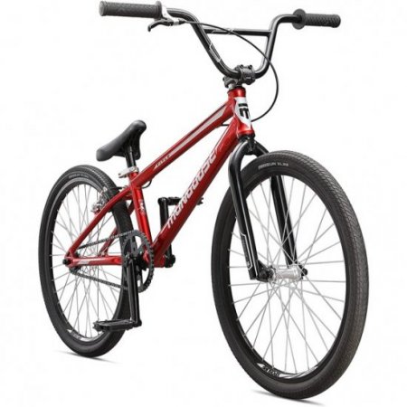 Mongoose Title 24 BMX Race Bike, 24-inch Wheels, Beginner or Returning Riders, Lightweight Tectonic T1 Aluminum Frame and Internal Cable Routing