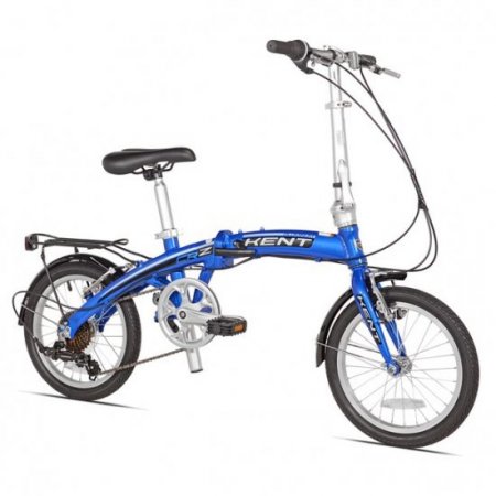 Kent 16" CRZ Aluminum Folding Commuter Bike, Blue