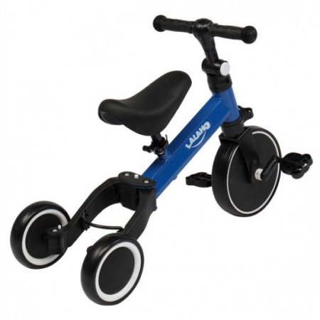 Kids 3 in 1 Tricycles Blue