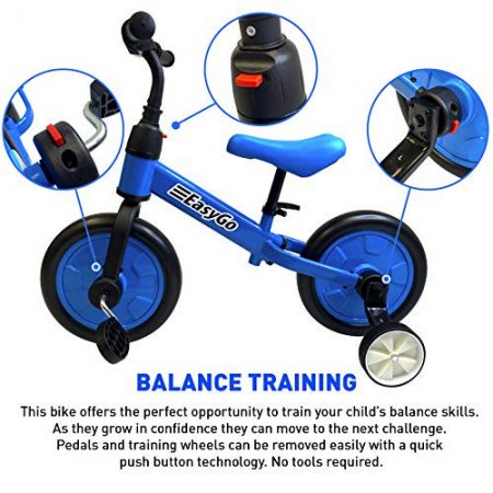 EasyGo Products EasyGo Blue Training Bike