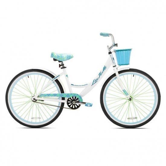 Kent 26\" Women\'s, La Jolla Cruiser Bike, White New