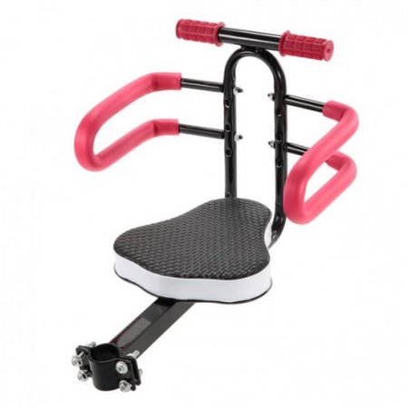 Anself Quick Release Front Mount Child Bicycle Seat Kids Saddle Electric Bicycle Bike Children Safety Front Seat Saddle Cushion