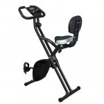 Ubesgoo UBesGoo Folding Adjustable Exercise Bike, with Pulse Sensor/LCD Monitor