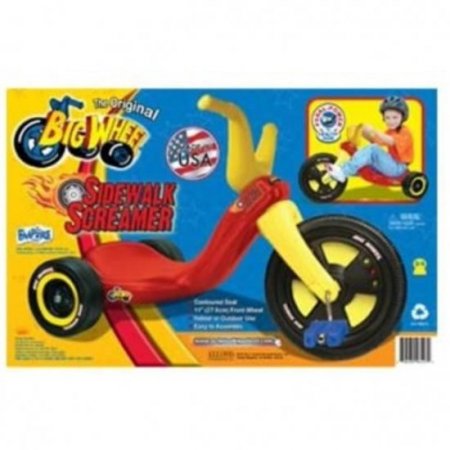 The Original Big Wheel 11" SIDEWALK SCREAMER Tricycle Mid-Size Ride-On, The Original Big Wheel 11 SIDEWALK SCREAMER Tricycle Mid-Size Ride-On By Brand The Original Big Wheel