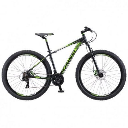 Schwinn Boundary Men's Mountain Bike, 29-inch wheels, 21 speeds, Dark Green and Black