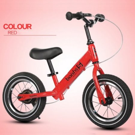 KUDOSALE Kids Balance Bike Walking Balance Training for Toddlers 2-6 Years Old Children With Brake e Pneumatic Tyre Adjustable Seat