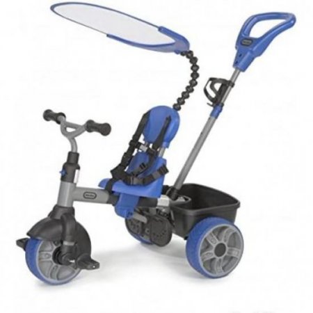 Little Tikes 4-in-1 Ride On, Blue, Basic Edition