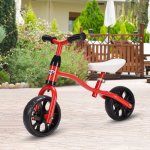 Costway Costway Adjustable Children Kids Balance Bike Pre-bicycle No-Pedal Learn to Ride Red