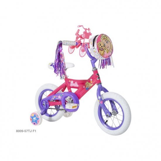 12\" Dynacraft Barbie Girls Bike, Pink