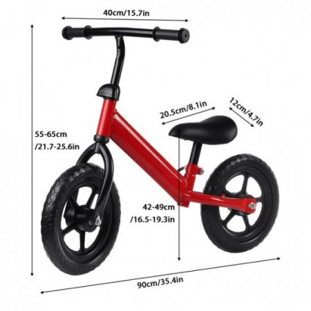 Stoneway Kids Balance Bike with Protective Gears Combo Set, Toddler No Pedal Bicycle Lightweight Toddler Scooter Balance Push Bike Training Bicycle for Boys and Girls 2-6 Years Old Bearing Weight 66 lbs