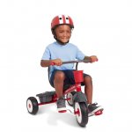 Radio Flyer, 4-in-1 Stroll 'n Trike with Activity Tray, Red & Gray