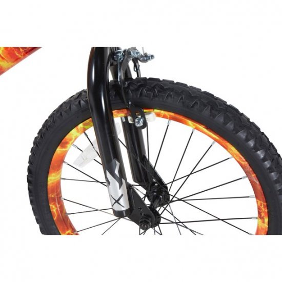 Dynacraft 18\" Boys Firestorm Bike with Dipped Paint Effect, Orange