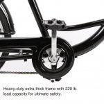 24" Adult 3-wheel Tricycle with Basket for Shopping & Recreation, Black