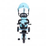 ALLOMN Tricycle for Toddlers, Trike Parent Handle, Adjustable Canopy, Storage, Safety Harness & Wheel Brakes, Baby Push Tricycle Stroller for Kids Boys Girls Aged 10 Month-5 Years Old