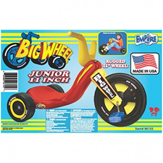 The Original Big Wheel 11\" Boys Tricycle Mid-Size Ride-On