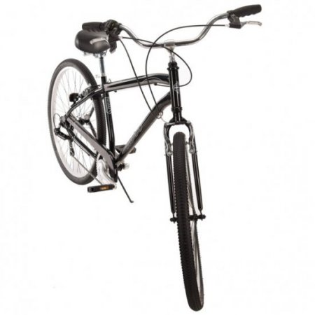 27.5" Huffy Mens' Parkside? 7-Speed Bike, Black