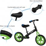 YOFE Kids Balance Bike, YOFE Lightweight Balance Bike for Kids Boys Girls, Toddler Balance Bike for 2-5 Years Old, No Pedal Bicycle w/ EVA Wheel, Sport Balance Bike Adjustable Seat/Handlebar, Green, R6798