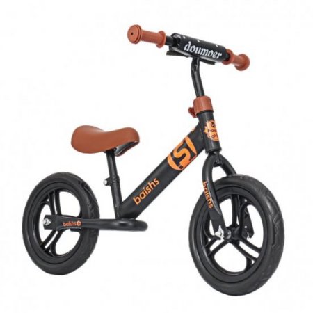 SINGES 12'' Kid Balance Bike Training No-Pedal Learn To Ride Pre Push Bicycle Foam Tire Adjustable For 1-6 years old Toddlers Kids