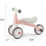 LOL-FUN LOL-FUN Baby Balance Bike for 1 Year Old Boy and Girl Gifts, Toddler Bike for One Year Old First Birthday Gifts - Pink