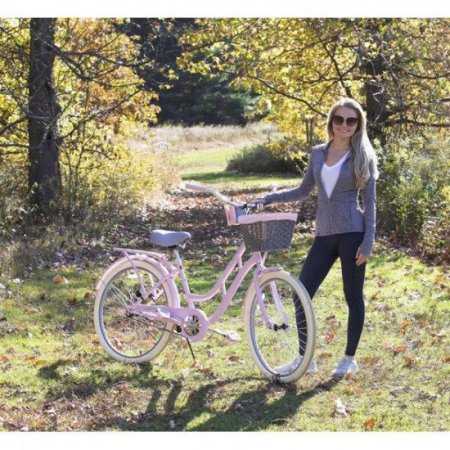 BCA 26" Charleston Ladies Cruiser Bike, Pink