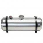 10 Inches X 24 Spun Aluminum Gas Tank 8 Gallons With Sight Gauge For Dune Buggy, Sandrail, Hot Rod, Rat Rod, Trike