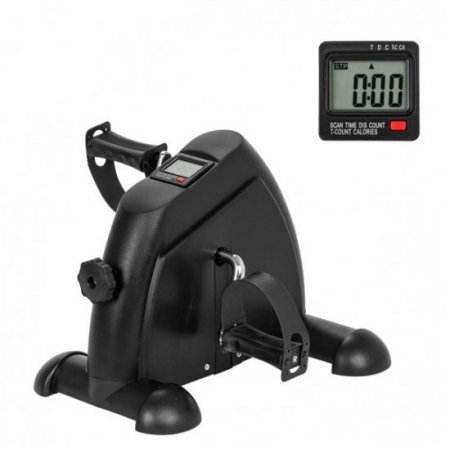 Anself W002K Home Use Hands and Feet Trainer Mini Exercise Bike Black