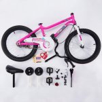 RoyalBaby Chipmunk 14 inch MK Sports Kids Bike Summer Pink With Training Wheels