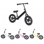 Herchr HERCHR 4 Colors 12inch Wheel Carbon Steel Kids Balance Bicycle Children No-Pedal Bike, Balance Bicycle, No-pedal Bike