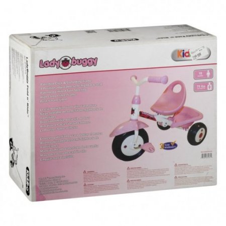 Kiddi-O Lady Buggy Fold N' Ride, 1.0 CT