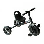 Indoor/Outdoor Recreation Ride-On Toddler Three Wheeled Tricycle - Black