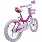 RoyalBaby Bunny Girl's Bike Fushcia 16 inch Kid's bicycle