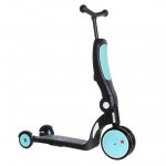 5 in 1 Scooter for Kids,Deluxe Transforming Kick Scooters Walking Car Tricycle for Toddlers with Adjustable Height, Best Gifts for Girls Boys Age 18 months to 6 Years Old