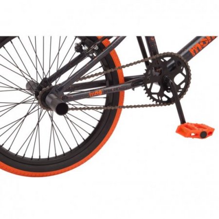 Mongoose 20" Outerlimit BMX Bike, Dark Grey/Orange