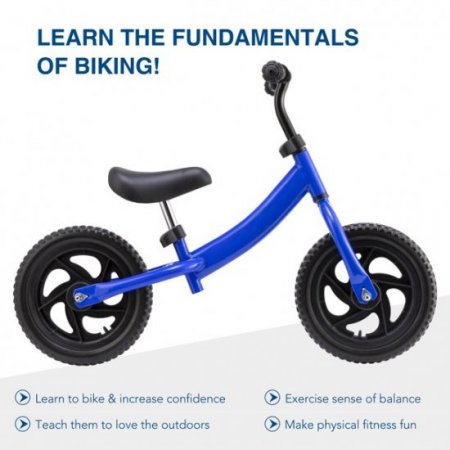 Viribus Viribus Kids Balance Bike & Toddler Scooter Bicycle with EVA Foam Tires, for Boys and Girls 2 3 4 5 Years Old, No Pedal Ride On Toy for Children