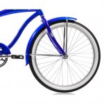 Micargi ROVER 24" Men's Beach Cruiser-Blue / Alloy