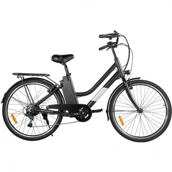 Macwheel 26\" Electric Bike, Electric Commuter Bike with Removable 36V/10Ah Lithium-ion Battery, Max Speed 15.5MPH | LNE-26