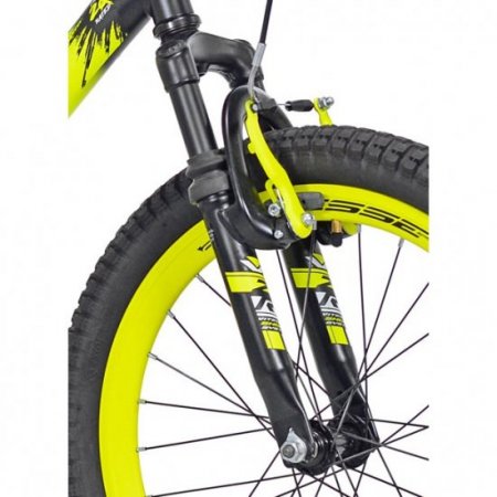 Genesis 20" Savage Boy's Mountain Bike, Yellow/Black