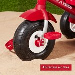 Radio Flyer Ultimate All-Terrain Stroll 'N Trike, Red