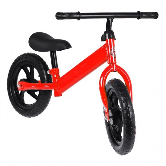 KWANSHOP 12\'\' Sport Balance Bike, Learn To Ride, Bicycle Adjustable Seat,Ages 24 Months to 7 Years