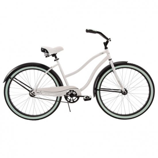 Huffy 26 In. Cranbrook Women\'s Cruiser Bike, White