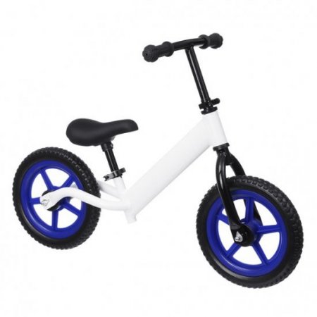 Novashion 12'' Kids Balance Bike Kids No-Pedal Learn To Ride Pre Bike w/ Adjustable Seat