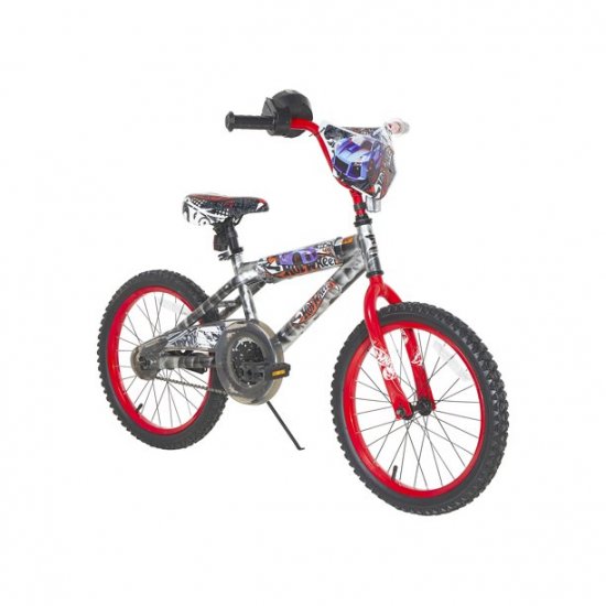 Dynacraft 18\" Hot Wheels Boys\' Bike with Rev\' Grip